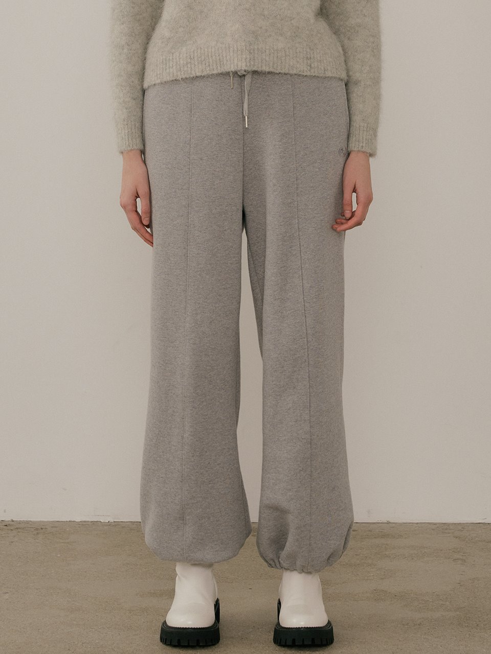 comos&#039;616 Cotton string two-way pants (gray)