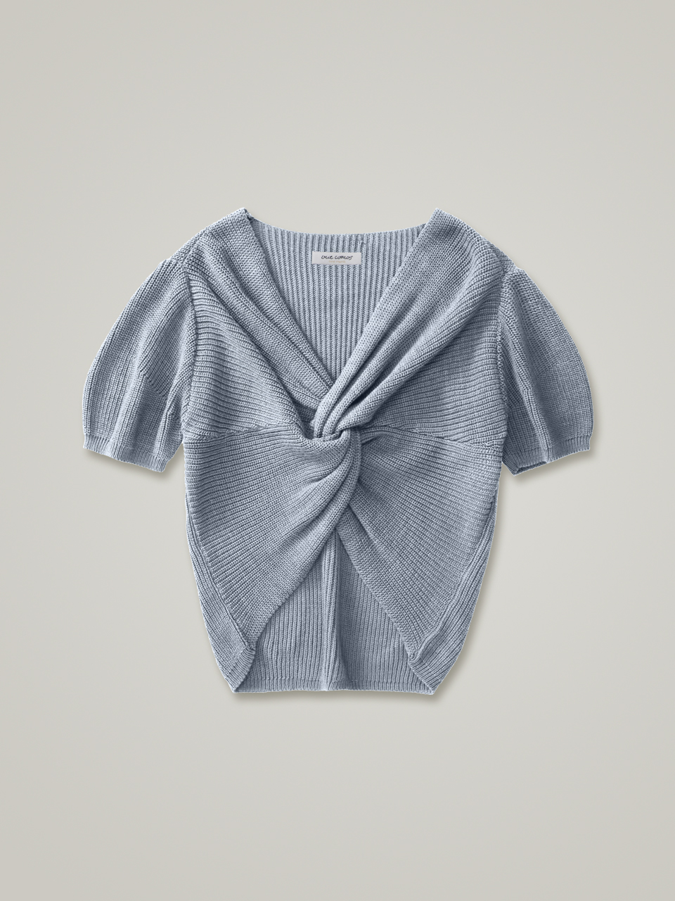 comos 880 twist volume cotton knit (gray)