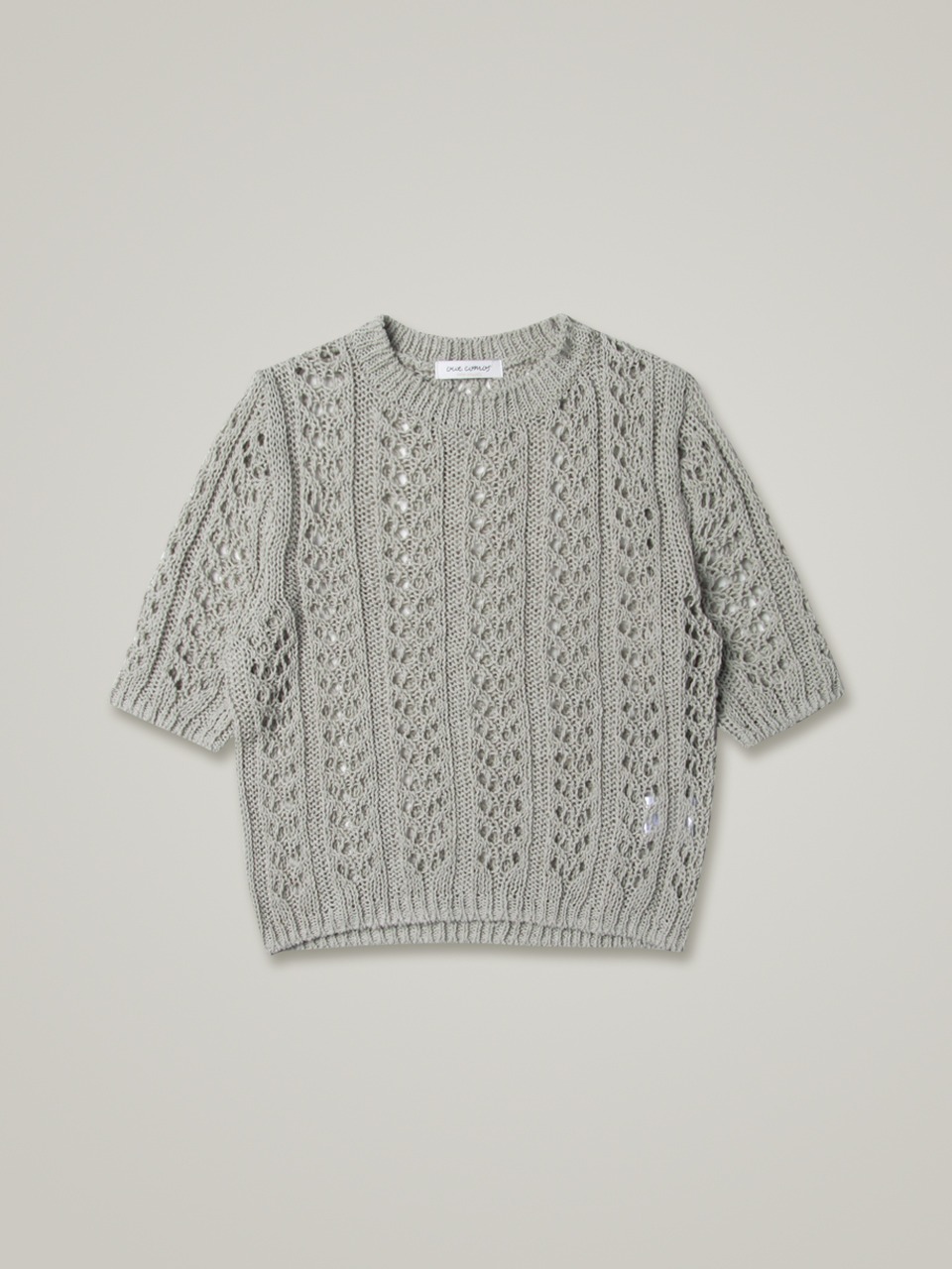 comos 665 crochet Round Knit (mint)