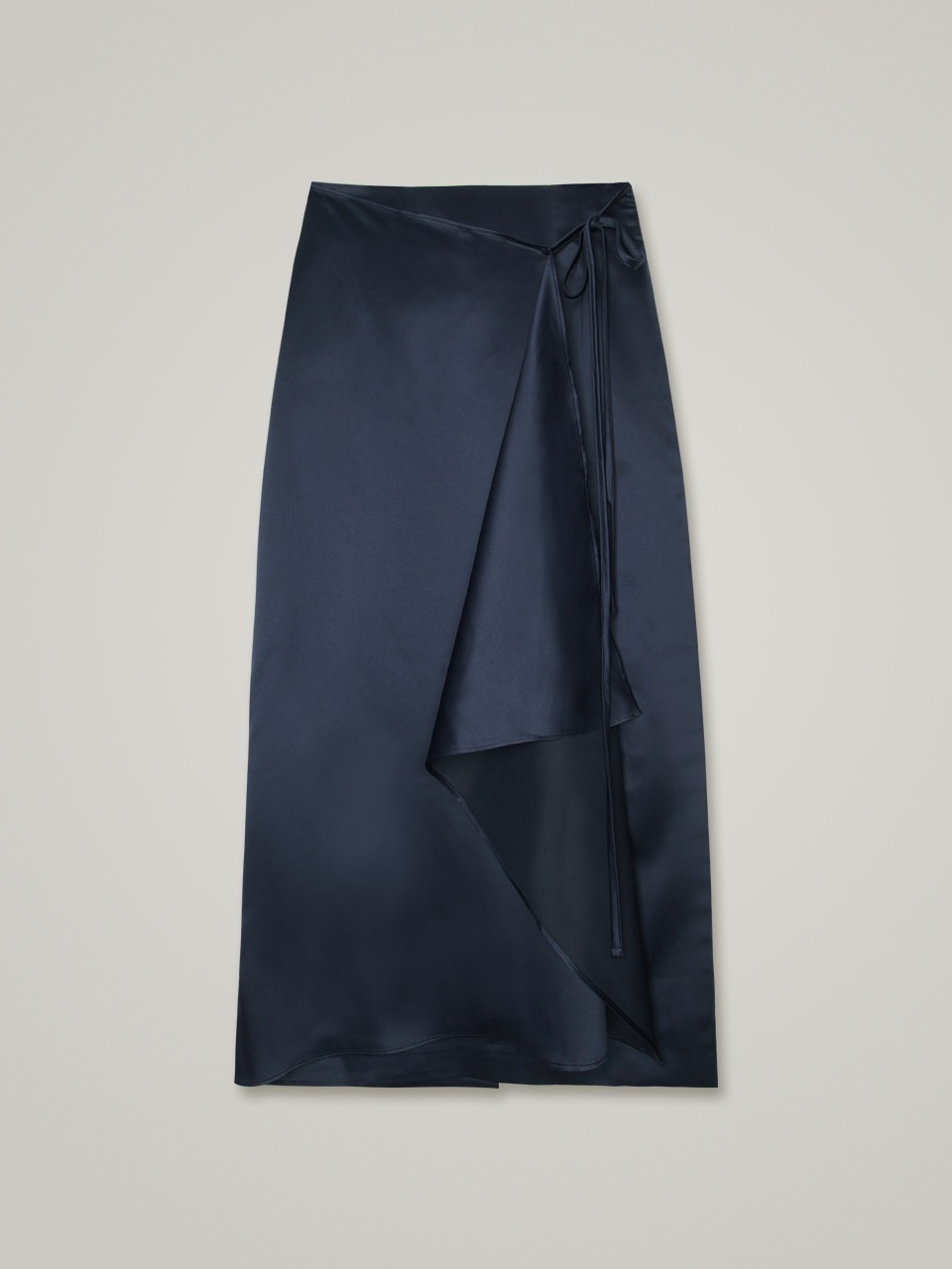 comos 798 asymmetrical H-line skirt (navy)